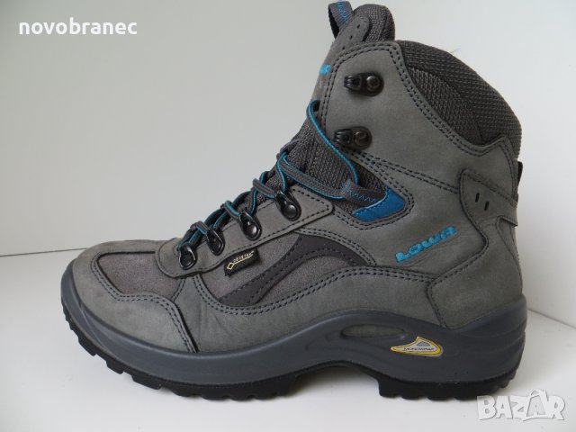 Lowa 39 250€ GORE-TEX® Естествена кожа Renegade GTX Mid туристически трисезонни трекинг обувки, снимка 3 - Маратонки - 40426196