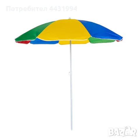 Плажен чадър Muhler U5037, Mix Colors 1.8 m, снимка 1