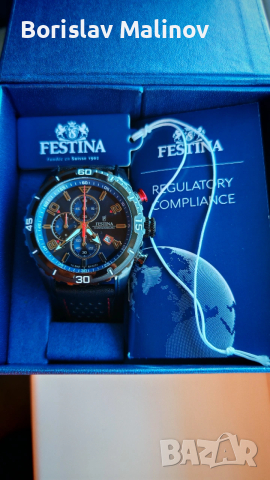 Мъжки часовник Festina Chrono Sport F20519/2, снимка 10 - Мъжки - 53636058