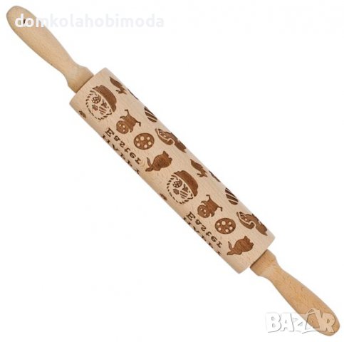 Дървена Точилка с великденски мотиви, 38 сантиметра