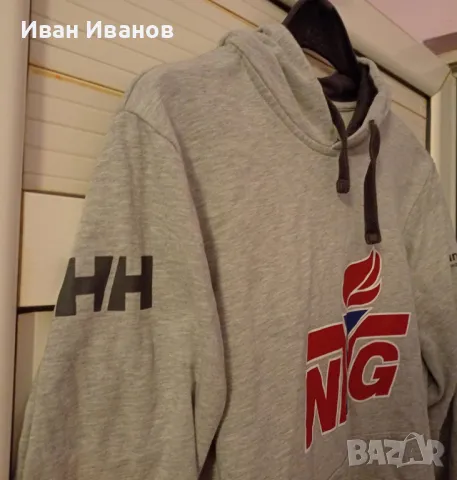 Оригинално горнище с качулка Helly Hansen, снимка 4 - Спортни дрехи, екипи - 48266058