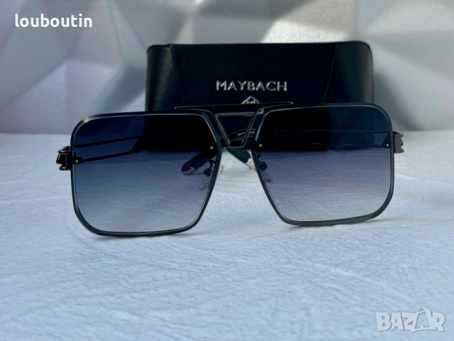 Maybach 2024 мъжки слънчеви очила маска 4 цвята, снимка 7 - Слънчеви и диоптрични очила - 44587738
