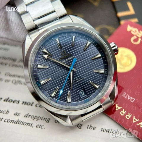 Мъжки часовник OMEGA Seamaster Аqua Terra с автоматичен механизъм, снимка 2 - Мъжки - 51121315