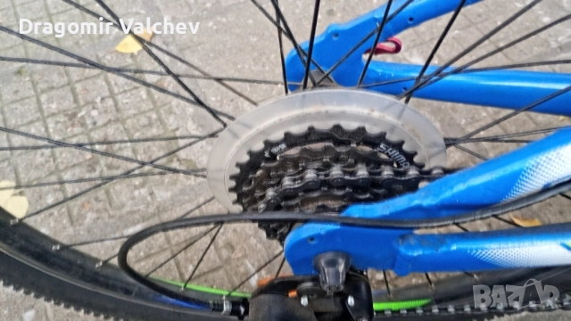 детски алуминиев велосипед ShockBLAZE 24", снимка 9 - Велосипеди - 52443508