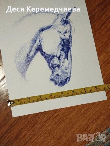 рисунка с химикал , снимка 2 - Картини - 51869771