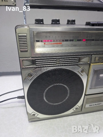 Радиокасетофон Sharp gf 6161, снимка 4 - Радиокасетофони, транзистори - 53048273
