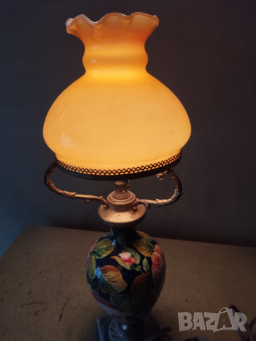 Ретро настолна лампа, снимка 5 - Настолни лампи - 44837810