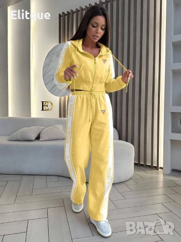 дамски екипи с камъни guess , снимка 3 - Спортни екипи - 53359380