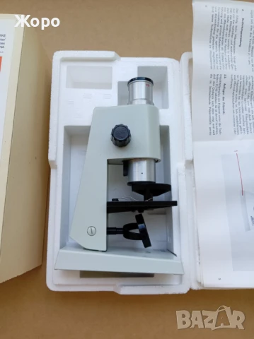 Микроскоп на Carl Zeiss DDR, снимка 6 - Медицинска апаратура - 51229046