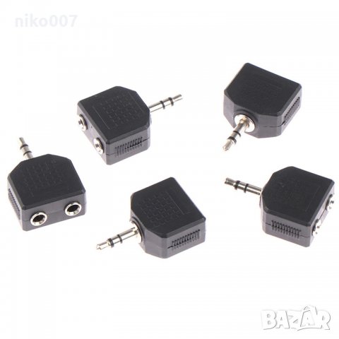 Сплитер-адаптер за микрофон-слушалки-мр3-високоговорител, снимка 3 - USB кабели - 34092335