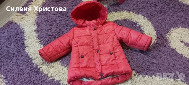 Продавам детско зимно яке за момиче рр 18 месеца 