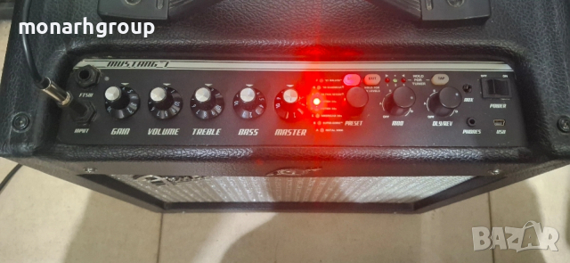 Усилвател Fender Mustang I V.2, снимка 3 - Ресийвъри, усилватели, смесителни пултове - 53818954