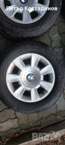 Оригинални алуминиеви джанти за BMW 15” 5x120, снимка 2 - Гуми и джанти - 53159419