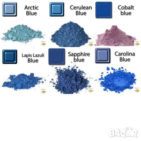 ПИГМЕНТИ Оцветители Бои за Керамика Порцелан Стъкло Глазури Шликер Смоли Лак Полимерна Глина , снимка 4 - Други - 52133202