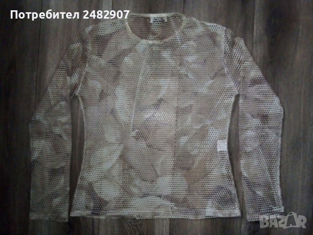 Дамска блуза - мрежа, снимка 3 - Блузи с дълъг ръкав и пуловери - 41661002