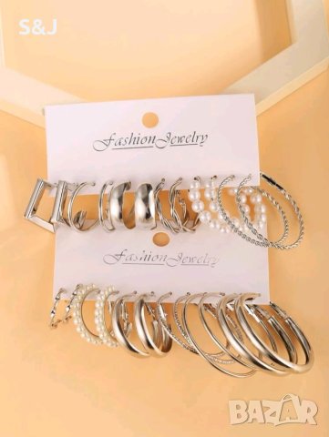 Обеци 12бр, снимка 2 - Обеци - 41356108