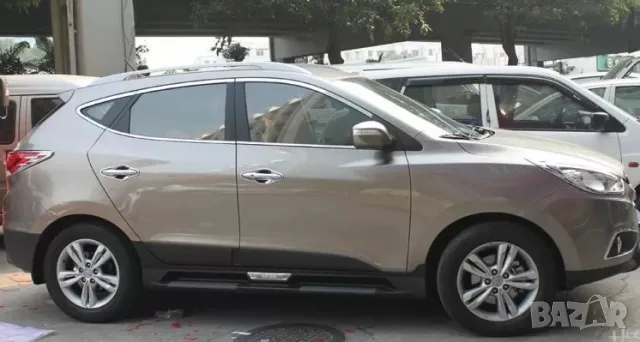 Странични степенки за Hyundai IX35 2010–2014 OEM дизайн с широк профил, снимка 2 - Аксесоари и консумативи - 55869251