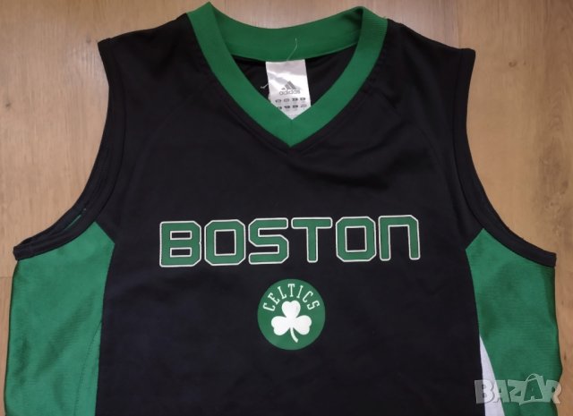 NBA / Boston Celtics / Adidas - детски баскетболен потник за 140см. , снимка 3 - Детски тениски и потници - 42002894