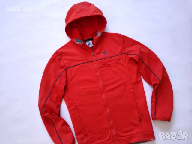 SALOMON AdvanceedSkin Mens Full zip - M - оригинално мъжко горнище, снимка 2 - Спортни дрехи, екипи - 52828920