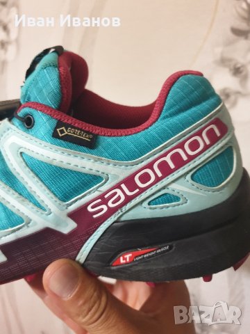 водоустойчиви маратонки  SALOMON - Speedcross 4 GTX  номер 37,5-38 , снимка 8 - Маратонки - 42409188