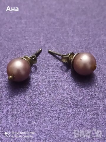 Сребърни обеци , снимка 1