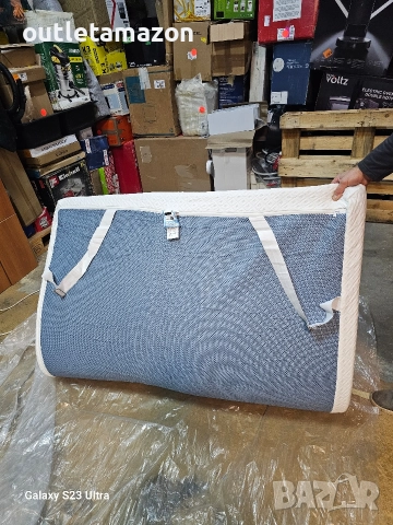 мемори матрак 187х133х10 см., снимка 3 - Матраци - 52745556