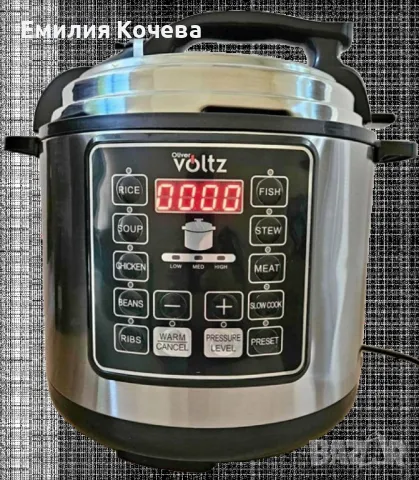 Мултикукър под налягане OV51985i6 1000W/6л./70kpa - 9 програми, снимка 2 - Мултикукъри - 47284052