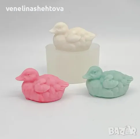 3D Пате Силиконов молд форма калъп за свещи гипс сапун 