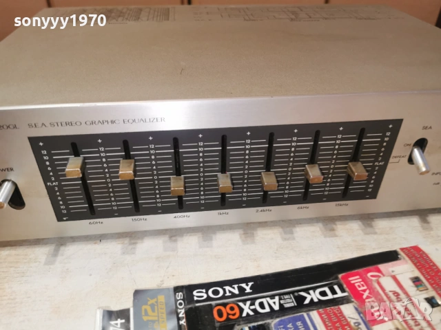 JVC SEA-20GL EQUALIZER-MADE IN JAPAN-ВНОС GERMANY 0703261947, снимка 2 - Ресийвъри, усилватели, смесителни пултове - 53749086