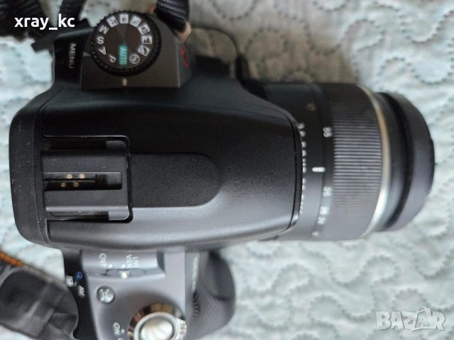 Sony Alpha A330 DSLR + обектив 18-55 + 2 батерии + зарядно, снимка 4 - Фотоапарати - 53290824