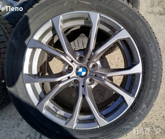 Оригинални джанти с гуми зимни 17 цола за Bmw G20 G21 дот 2022г, снимка 5 - Гуми и джанти - 52033838