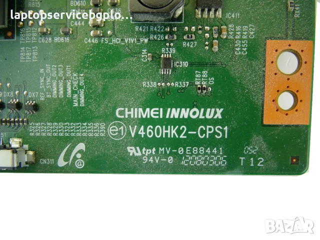 T-CON Тикон платка V460HK2-CPS1 TV SAMSUNG UE46ES6300SXZF, снимка 2 - Части и Платки - 52790583