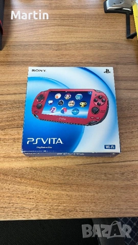 Sony PS Vita PCH-1000 Cosmic Red CIB(Complete in Box) 8GB, снимка 5 - PlayStation конзоли - 53333934
