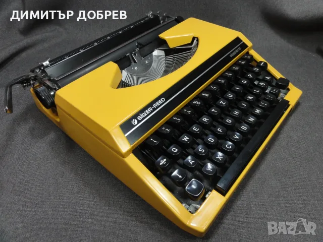 СТАРА РЕТРО ПОРТАТИВНА ПИШЕЩА МАШИНА SILVER-REED SILVERETTE QWERTZ JAPAN, снимка 5 - Антикварни и старинни предмети - 55779874
