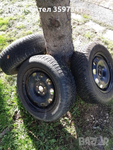 Голф 4 две джанти и 3 гуми 195/65/15, снимка 7 - Гуми и джанти - 52042487