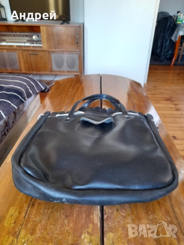 Стара пазарска кожена чанта