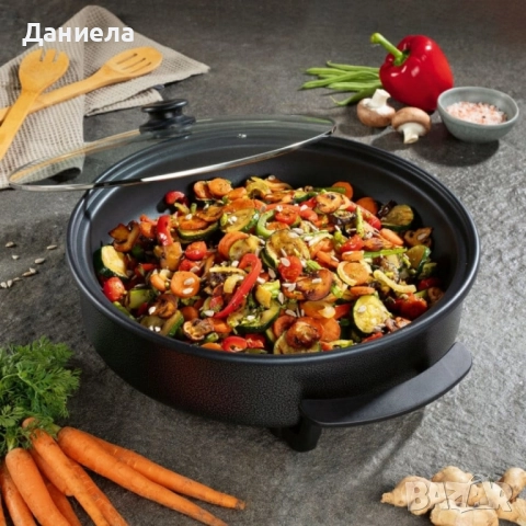 електрически тиган, снимка 2 - Съдове за готвене - 51787028