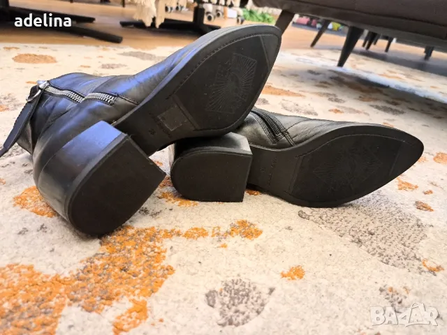 Vagabond дамски боти, 38, естествена кожа, снимка 3 - Дамски боти - 48393289