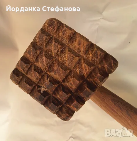 Чук Дървен старинен, снимка 5 - Антикварни и старинни предмети - 56303598