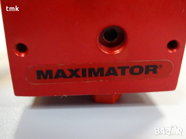 Пневмо-хидравлична помпа MAXIMATOR high pressure pump M04, снимка 4 - Резервни части за машини - 35876832