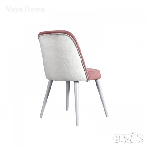 Трапезен стол, Flamenco, Розов, снимка 3 - Столове - 39337012