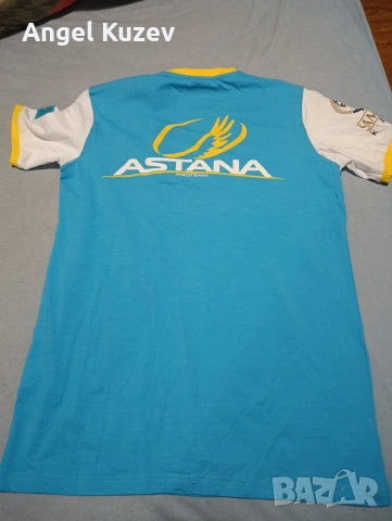 Тениска Astana Pro Team (Official Merchandise) – Размер M, КАТО НОВА, снимка 5 - Тениски - 53741844