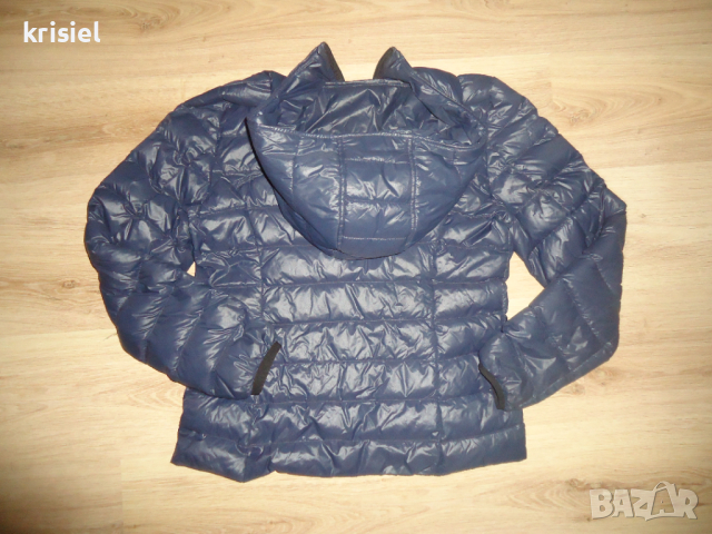  ПРОЛЕТНО СТРАХОТНО,СУПЕР ОЛЕКОТЕНО ЯКЕ С ГЪШИ ПУХ--L номер, снимка 4 - Якета - 44679881