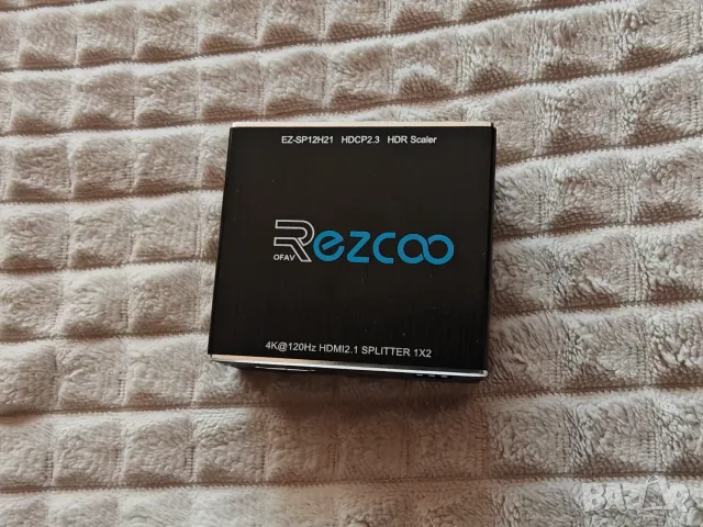 EZCOO EZ-SP12H21 HDMI 2.1 Splitter 1×2 4K 120Hz / 8K 60Hz със Scaler