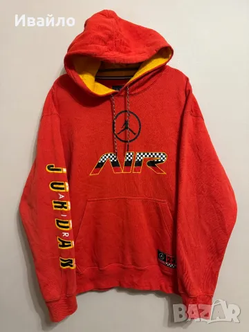 Jordan Sport Dna Hbr Pullover Men Red Hoodie.