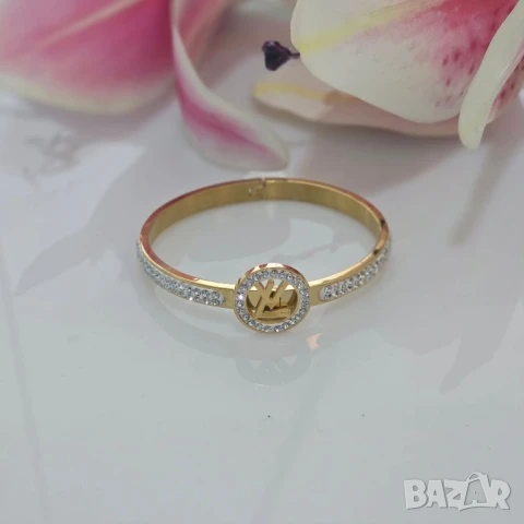 гривна от медицинска стомана в кутия Bvlgari , снимка 2 - Гривни - 51147091