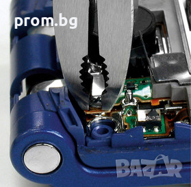 Японски мини клещи 120 мм за отстраняване на повредени винтове, снимка 3 - Клещи - 36272287