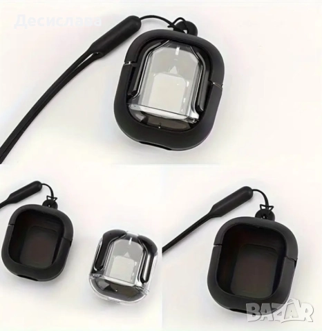 НОВИ безжични слушалки с калъф