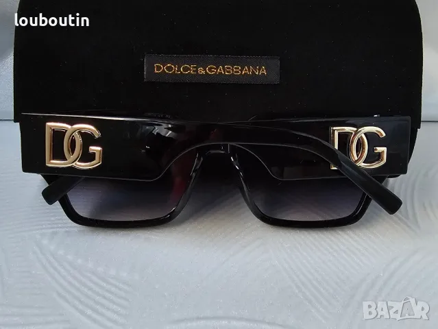 Dolce DG 2024 дамски слънчеви очила правоъгълни, снимка 14 - Слънчеви и диоптрични очила - 48031250