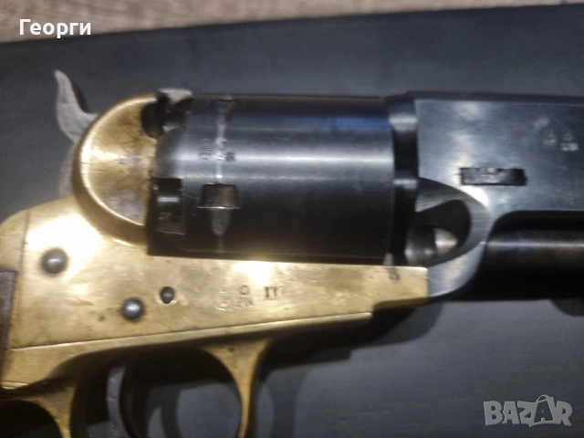 Револвер Колт Нави 1851г., снимка 4 - Антикварни и старинни предмети - 53787779